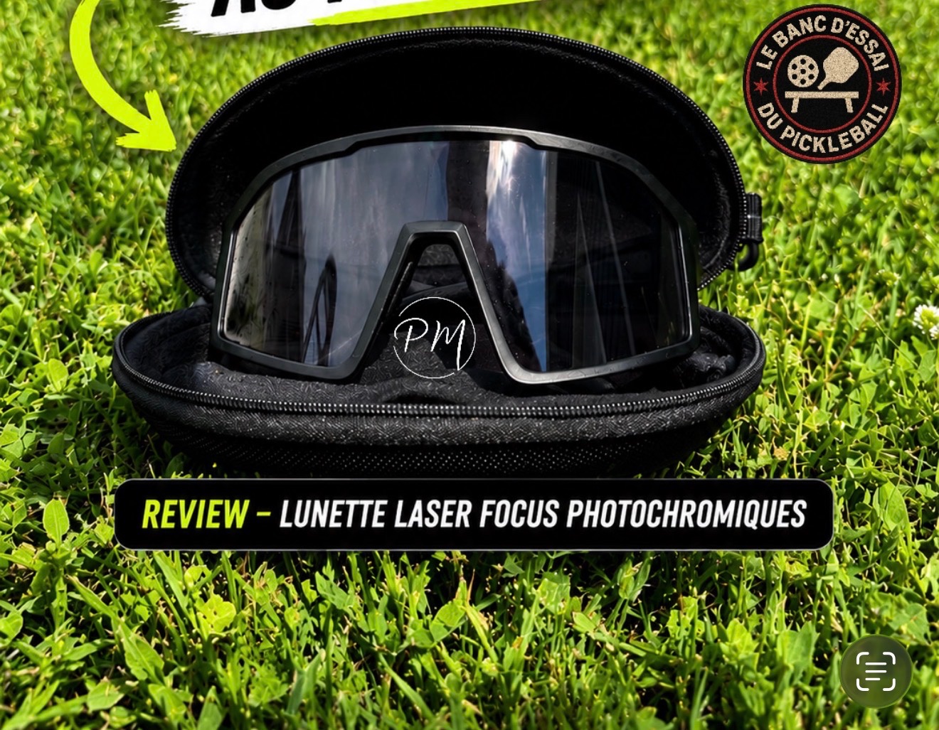 Lunettes Laser Focus photochromiques de Pickle Mode testées par Alex Maillette